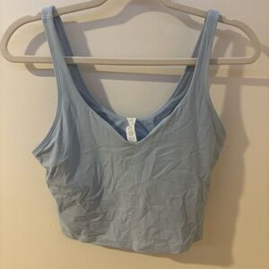 lululemon athletica Light Blue Tank Top